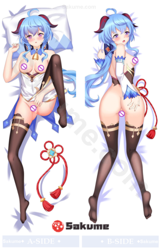 Sakume 9323254 Ｈ　Ganyu Genshin Impact Body Pillow Dakimakura